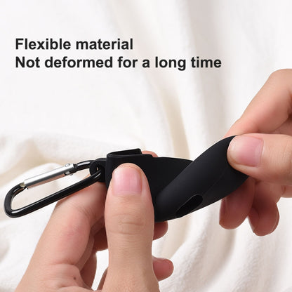 For Huawei FreeBuds 4i Liquid Silicone Earphone Protective Case(Black) - Huawei Earphone Case by buy2fix | Online Shopping UK | buy2fix