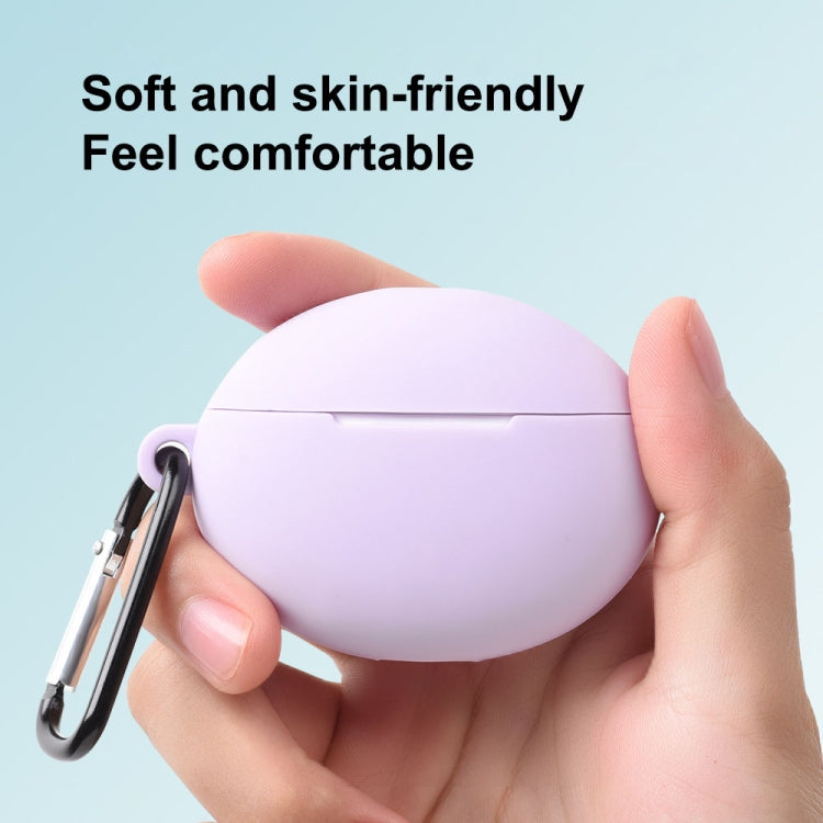 For Huawei FreeBuds 4i Liquid Silicone Earphone Protective Case(Purple) - Huawei Earphone Case by buy2fix | Online Shopping UK | buy2fix