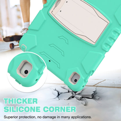 3-Layer Protection  Screen Frame + PC + Silicone Shockproof Combination Case with Holder For iPad 9.7 (2018) / (2017) / Air 2 / Pro 9.7(Mint Green) - iPad Pro 9.7 inch Cases by buy2fix | Online Shopping UK | buy2fix
