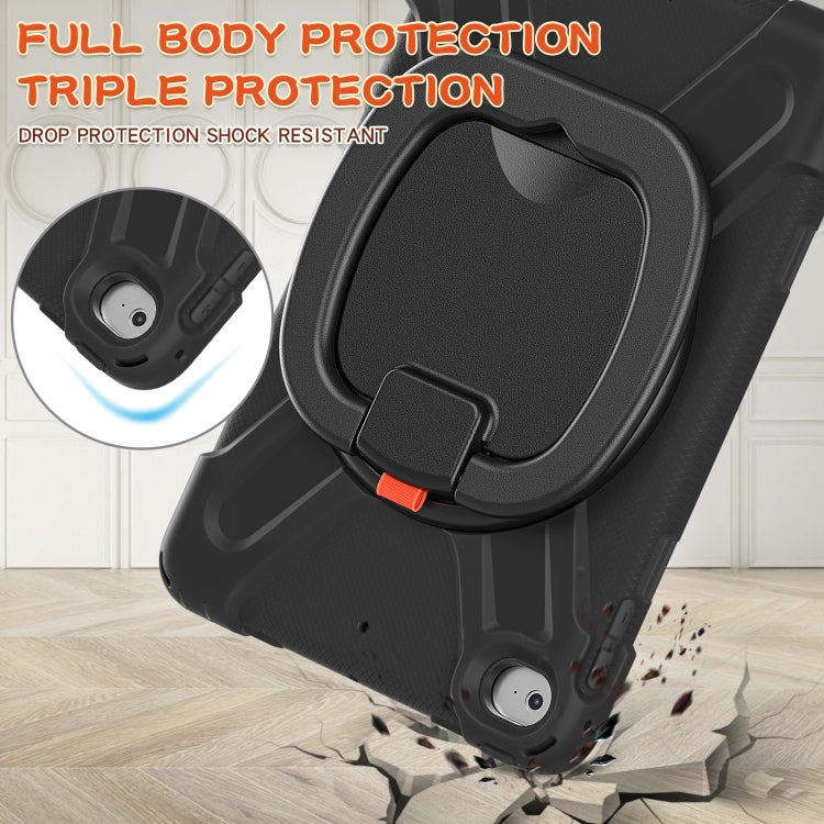 Silicone + PC Protective Case with Holder & Shoulder Strap For iPad mini 5 / 4(Black) - iPad mini (2019) / mini 5 Cases by buy2fix | Online Shopping UK | buy2fix