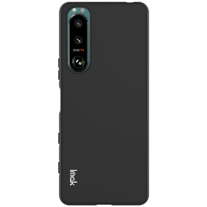 For Sony Xperia 5 III IMAK UC-3 Series Shockproof Frosted TPU Protective Case(Black) - Sony Cases by imak | Online Shopping UK | buy2fix