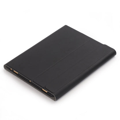 YA11B-A 2021 Detachable Lambskin Texture Round Keycap Bluetooth Keyboard Leather Tablet Case with Touch Control & Pen Slot & Stand For iPad Pro 11 2021 / Air4 / Air5 / Pro 11(Black) - For iPad Pro by buy2fix | Online Shopping UK | buy2fix