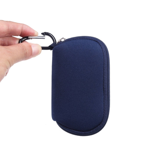Mini Elastic Waterproof Nylon Earphone Protective Bag for AirPods Pro, with Hook(Royal Blue) - For AirPods Pro by buy2fix | Online Shopping UK | buy2fix