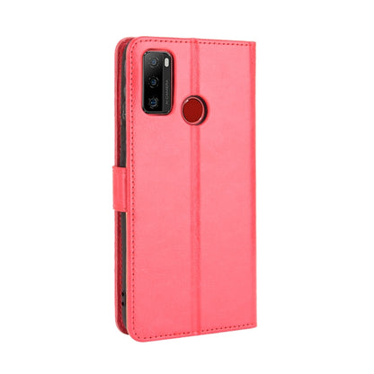 For Ulefone Note 10 Crazy Horse Texture Horizontal Flip Leather Case with Holder & Card Slots & Lanyard(Red) by buy2fix
