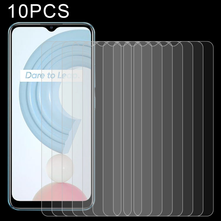 For OPPO Realme C21 / C31 10 PCS 0.26mm 9H 2.5D Tempered Glass Film - Realme Tempered Glass by buy2fix | Online Shopping UK | buy2fix