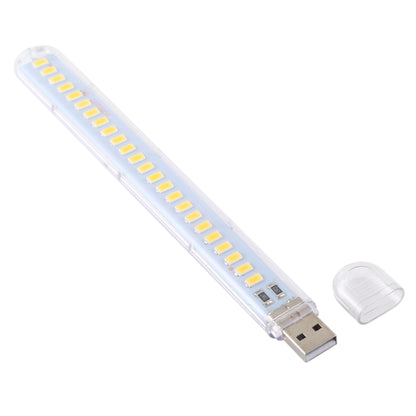 3W 24LEDs 5V 200LM USB LED Book Light Portable Night Light Warm Light - USB Light by buy2fix | Online Shopping UK | buy2fix