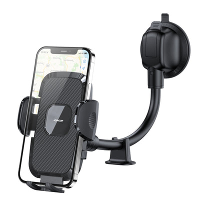 JOYROOM JR-ZS259 360 Degree Rotation Mechanical Car Holder, Style: Long Arm Sucker(Black) - Universal Car Holders by JOYROOM | Online Shopping UK | buy2fix