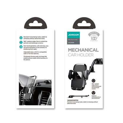JOYROOM JR-ZS259 360 Degree Rotation Mechanical Car Holder, Style: Long Arm Sucker(Black) - Universal Car Holders by JOYROOM | Online Shopping UK | buy2fix