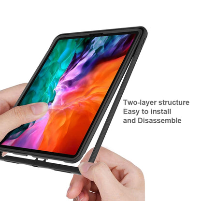 For iPad Pro 12.9 2020 / 2018 Starry Sky Solid Color Series Shockproof PC + TPU Protective Tablet Case - iPad Pro 12.9 (2020) Cases by buy2fix | Online Shopping UK | buy2fix