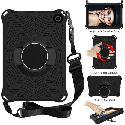 For Amazon Kindle Fire HD 8 2020 Spider King EVA Protective Case with Adjustable Shoulder Strap & Holder(Black) - Amazon by buy2fix | Online Shopping UK | buy2fix