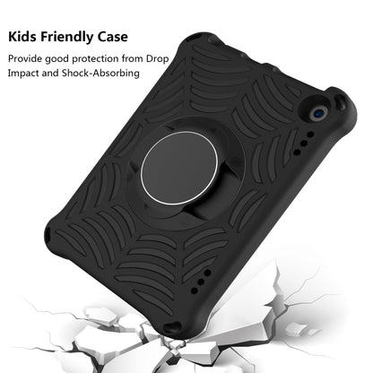 For Amazon Kindle Fire HD 8 2020 Spider King EVA Protective Case with Adjustable Shoulder Strap & Holder(Black) - Amazon by buy2fix | Online Shopping UK | buy2fix