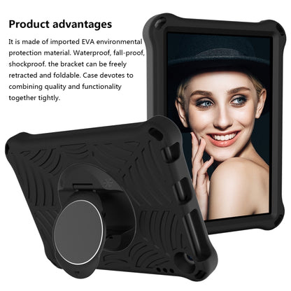 For Amazon Kindle Fire HD 8 2020 Spider King EVA Protective Case with Adjustable Shoulder Strap & Holder(Black) - Amazon by buy2fix | Online Shopping UK | buy2fix