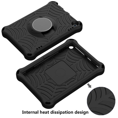 For Amazon Kindle Fire HD 8 2020 Spider King EVA Protective Case with Adjustable Shoulder Strap & Holder(Black) - Amazon by buy2fix | Online Shopping UK | buy2fix