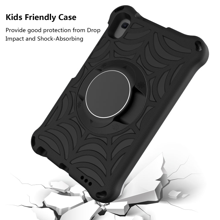 For Huawei MediaPad M5 Lite 8.0 inch Spider King EVA Protective Case with Adjustable Shoulder Strap & Holder(Black) - Huawei by buy2fix | Online Shopping UK | buy2fix