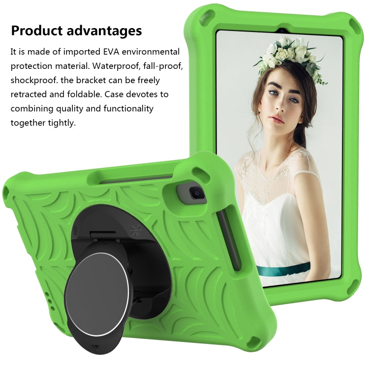 For Huawei MediaPad M5 Lite 8.0 inch Spider King EVA Protective Case with Adjustable Shoulder Strap & Holder(Green) - Huawei by buy2fix | Online Shopping UK | buy2fix
