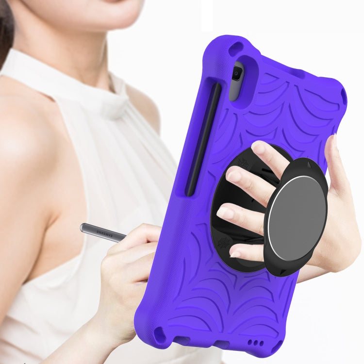 For Huawei MediaPad M5 Lite 8.0 inch Spider King EVA Protective Case with Adjustable Shoulder Strap & Holder(Purple) - Huawei by buy2fix | Online Shopping UK | buy2fix