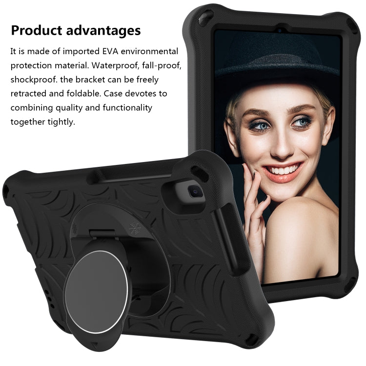 For Huawei MediaPad M6 8.4 Spider King EVA Protective Case with Adjustable Shoulder Strap & Holder(Black) - Huawei by buy2fix | Online Shopping UK | buy2fix