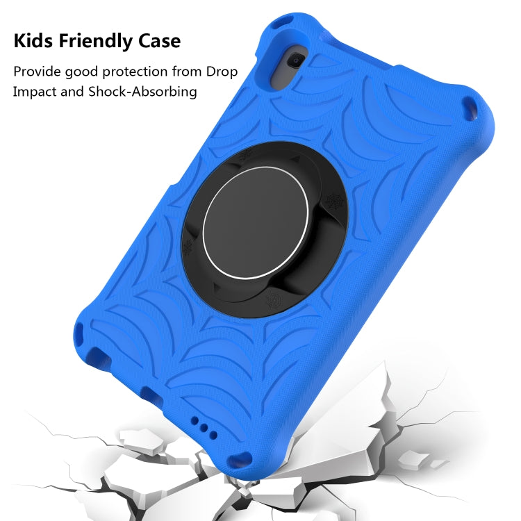 For Huawei MediaPad M6 8.4 Spider King EVA Protective Case with Adjustable Shoulder Strap & Holder(Blue) - Huawei by buy2fix | Online Shopping UK | buy2fix