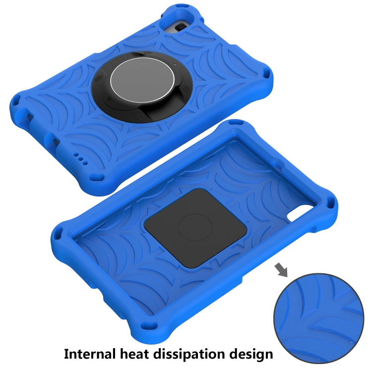 For Huawei MediaPad M6 8.4 Spider King EVA Protective Case with Adjustable Shoulder Strap & Holder(Blue) - Huawei by buy2fix | Online Shopping UK | buy2fix