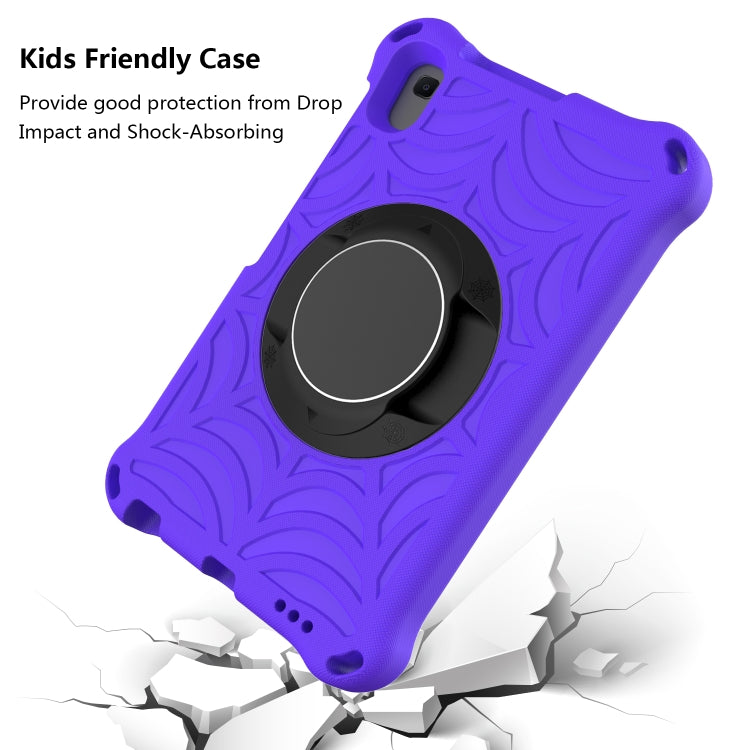 For Huawei MediaPad M6 8.4 Spider King EVA Protective Case with Adjustable Shoulder Strap & Holder(Purple) - Huawei by buy2fix | Online Shopping UK | buy2fix