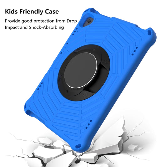 For Huawei MediaPad T5 Spider King EVA Protective Case with Adjustable Shoulder Strap & Holder(Blue) - Huawei by buy2fix | Online Shopping UK | buy2fix