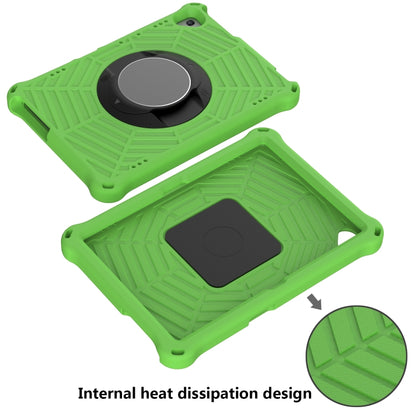 For Huawei MediaPad T5 Spider King EVA Protective Case with Adjustable Shoulder Strap & Holder(Green) - Huawei by buy2fix | Online Shopping UK | buy2fix
