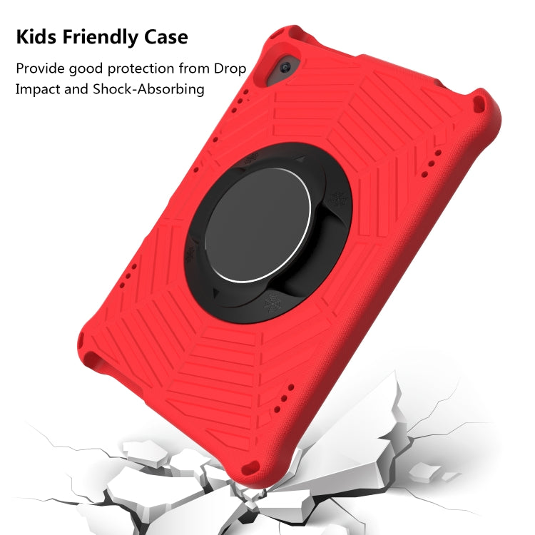 For Huawei MediaPad T5 Spider King EVA Protective Case with Adjustable Shoulder Strap & Holder(Red) - Huawei by buy2fix | Online Shopping UK | buy2fix