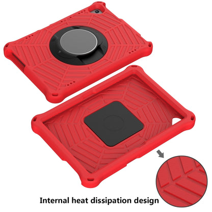 For Huawei MediaPad T5 Spider King EVA Protective Case with Adjustable Shoulder Strap & Holder(Red) - Huawei by buy2fix | Online Shopping UK | buy2fix