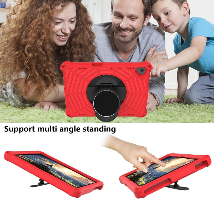 For Huawei MediaPad T5 Spider King EVA Protective Case with Adjustable Shoulder Strap & Holder(Red) - Huawei by buy2fix | Online Shopping UK | buy2fix