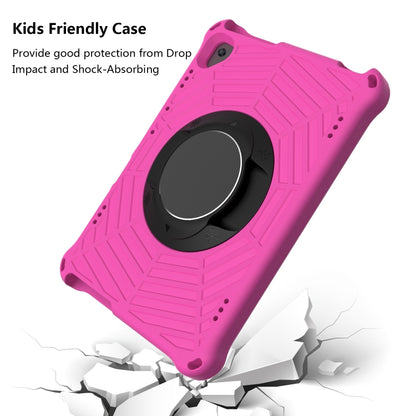 For Huawei MediaPad T5 Spider King EVA Protective Case with Adjustable Shoulder Strap & Holder(Rose Red) - Huawei by buy2fix | Online Shopping UK | buy2fix