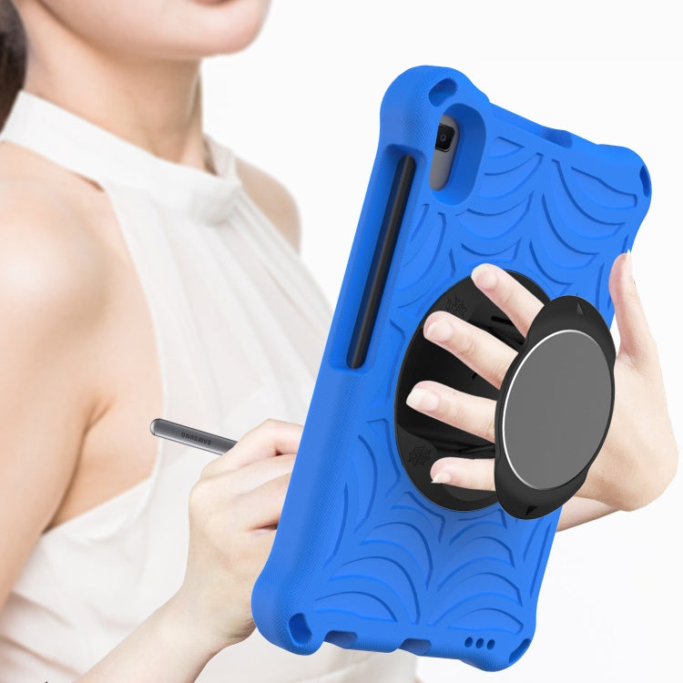 For Huawei MatePad T 8 8.0 inch Spider King EVA Protective Case with Adjustable Shoulder Strap & Holder(Blue) - Huawei by buy2fix | Online Shopping UK | buy2fix