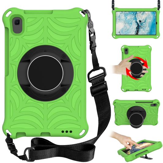 For Lenovo Tab M8 FHD TB-8505F / TB-8705X 8.0 inch Spider King EVA Protective Case with Adjustable Shoulder Strap & Holder(Green) - Lenovo by buy2fix | Online Shopping UK | buy2fix