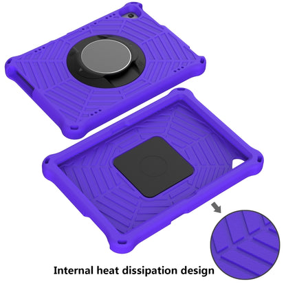 For Lenovo Tab M10 TB-X505F & TB-X605F / P10 TB-X705F Spider King EVA Protective Case with Adjustable Shoulder Strap & Holder(Purple) - Lenovo by buy2fix | Online Shopping UK | buy2fix