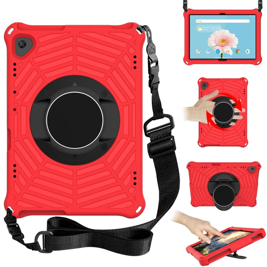 For Lenovo Tab M10 TB-X505F & TB-X605F / P10 TB-X705F Spider King EVA Protective Case with Adjustable Shoulder Strap & Holder(Red) - Lenovo by buy2fix | Online Shopping UK | buy2fix