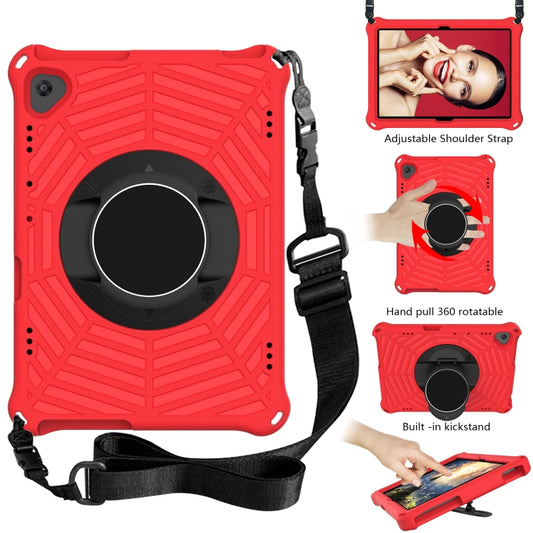For Lenovo Tab M10 TB-X505F & TB-X605F / P10 TB-X705F Spider King EVA Protective Case with Adjustable Shoulder Strap & Holder(Red) - Lenovo by buy2fix | Online Shopping UK | buy2fix
