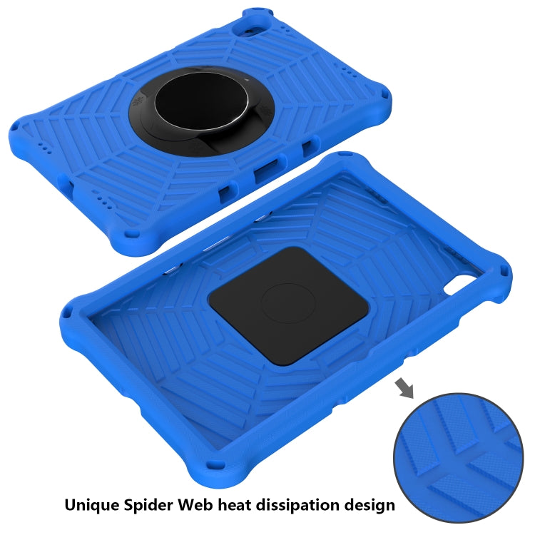 For Lenovo Tab P11 TB-J606F / XiaoXin Pad 11 Spider King EVA Protective Case with Adjustable Shoulder Strap & Holder(Blue) - Lenovo by buy2fix | Online Shopping UK | buy2fix