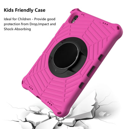For Lenovo Tab P11 TB-J606F / XiaoXin Pad 11 Spider King EVA Protective Case with Adjustable Shoulder Strap & Holder(Rose Red) - Lenovo by buy2fix | Online Shopping UK | buy2fix