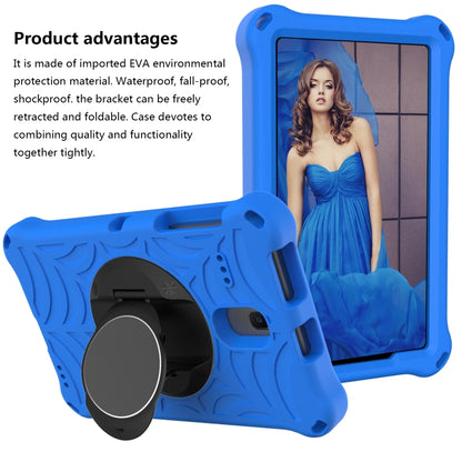 For Samsung Galaxy Tab A 8.0 2018 SM-T387W / SM-T387V & Tab A 8.0 SM-T385 / T380 & Tab 4 T330 & Tab E 8.0 T377 Spider King EVA Protective Case with Adjustable Shoulder Strap & Holder(Blue) - Other Galaxy Tab PC by buy2fix | Online Shopping UK | buy2fix