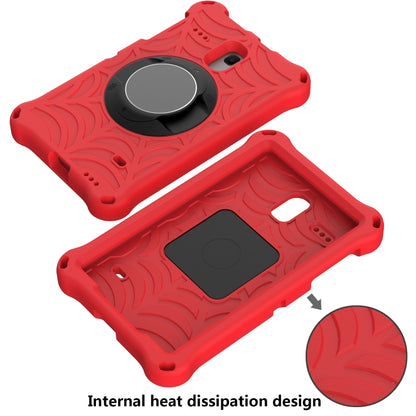 For Samsung Galaxy Tab A 8.0 2018 SM-T387W / SM-T387V & Tab A 8.0 SM-T385 / T380 & Tab 4 T330 & Tab E 8.0 T377 Spider King EVA Protective Case with Adjustable Shoulder Strap & Holder(Red) - Other Galaxy Tab PC by buy2fix | Online Shopping UK | buy2fix