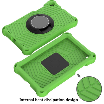 For Samsung Galaxy Tab A 8.0 2019 SM-T290 / SM-T295 Spider King EVA Protective Case with Adjustable Shoulder Strap & Holder(Green) - Other Galaxy Tab PC by buy2fix | Online Shopping UK | buy2fix