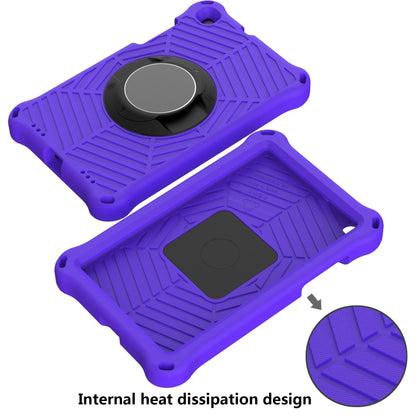 For Samsung Galaxy Tab A 8.0 2019 SM-T290 / SM-T295 Spider King EVA Protective Case with Adjustable Shoulder Strap & Holder(Purple) - Other Galaxy Tab PC by buy2fix | Online Shopping UK | buy2fix
