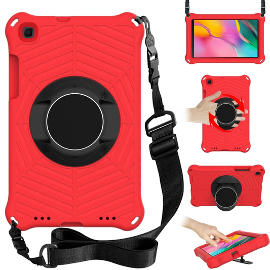 For Samsung Galaxy Tab A 8.0 2019 SM-T290 / SM-T295 Spider King EVA Protective Case with Adjustable Shoulder Strap & Holder(Red) - Other Galaxy Tab PC by buy2fix | Online Shopping UK | buy2fix