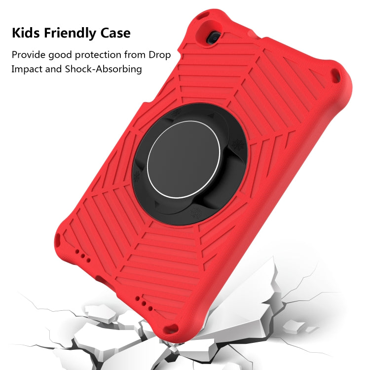 For Samsung Galaxy Tab A 8.0 2019 SM-T290 / SM-T295 Spider King EVA Protective Case with Adjustable Shoulder Strap & Holder(Red) - Other Galaxy Tab PC by buy2fix | Online Shopping UK | buy2fix