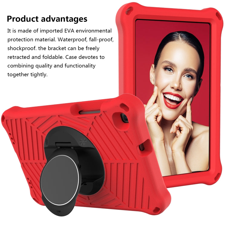 For Samsung Galaxy Tab A 8.0 2019 SM-T290 / SM-T295 Spider King EVA Protective Case with Adjustable Shoulder Strap & Holder(Red) - Other Galaxy Tab PC by buy2fix | Online Shopping UK | buy2fix