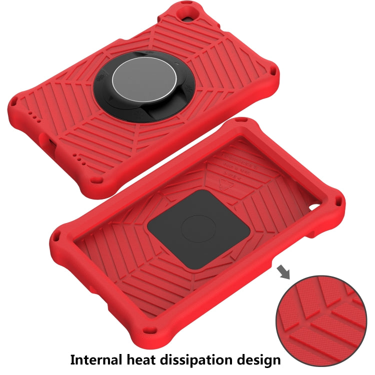 For Samsung Galaxy Tab A 8.0 2019 SM-T290 / SM-T295 Spider King EVA Protective Case with Adjustable Shoulder Strap & Holder(Red) - Other Galaxy Tab PC by buy2fix | Online Shopping UK | buy2fix