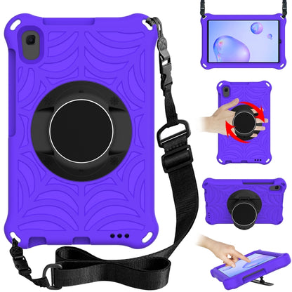 For Samsung Galaxy Tab A 8.4 2020 SM-T307U Spider King EVA Protective Case with Adjustable Shoulder Strap & Holder(Purple) - Tab A 8.4 (2020) by buy2fix | Online Shopping UK | buy2fix