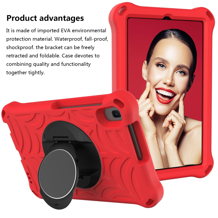 For Samsung Galaxy Tab A 8.4 2020 SM-T307U Spider King EVA Protective Case with Adjustable Shoulder Strap & Holder(Red) - Tab A 8.4 (2020) by buy2fix | Online Shopping UK | buy2fix