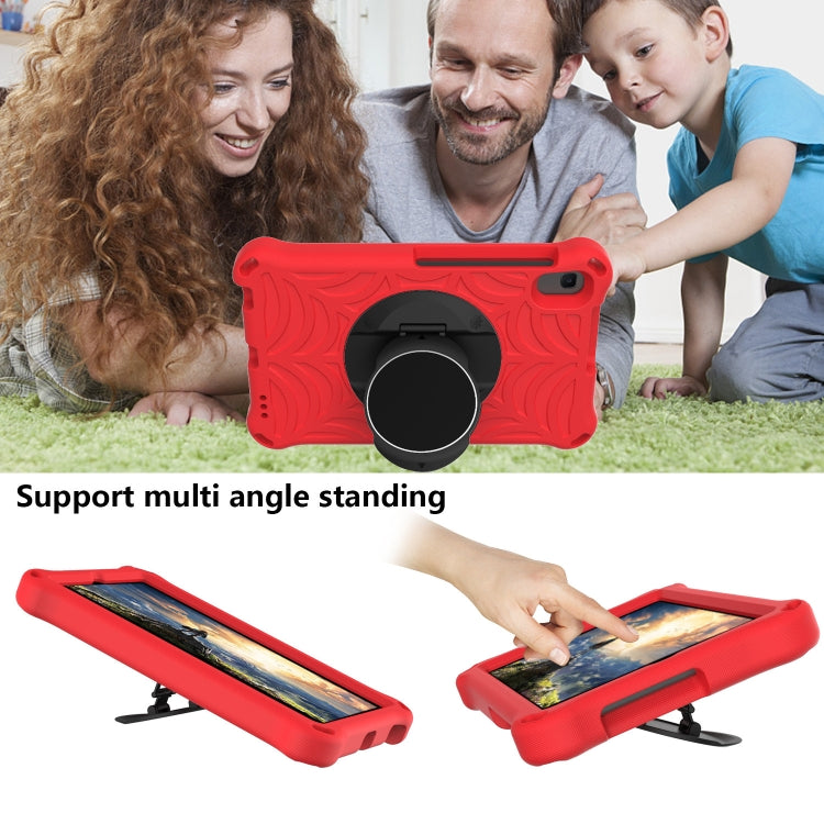 For Samsung Galaxy Tab A 8.4 2020 SM-T307U Spider King EVA Protective Case with Adjustable Shoulder Strap & Holder(Red) - Tab A 8.4 (2020) by buy2fix | Online Shopping UK | buy2fix