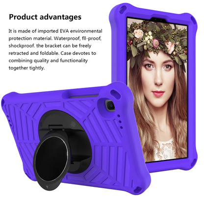 For Samsung Galaxy Tab A7 Lite 8.7 SM-T220 / SM-T225 Spider King EVA Protective Case with Adjustable Shoulder Strap & Holder(Purple) - Tab A7 Lite T220 / T225 by buy2fix | Online Shopping UK | buy2fix