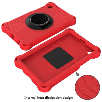 For Samsung Galaxy Tab A7 Lite 8.7 SM-T220 / SM-T225 Spider King EVA Protective Case with Adjustable Shoulder Strap & Holder(Red) - Tab A7 Lite T220 / T225 by buy2fix | Online Shopping UK | buy2fix